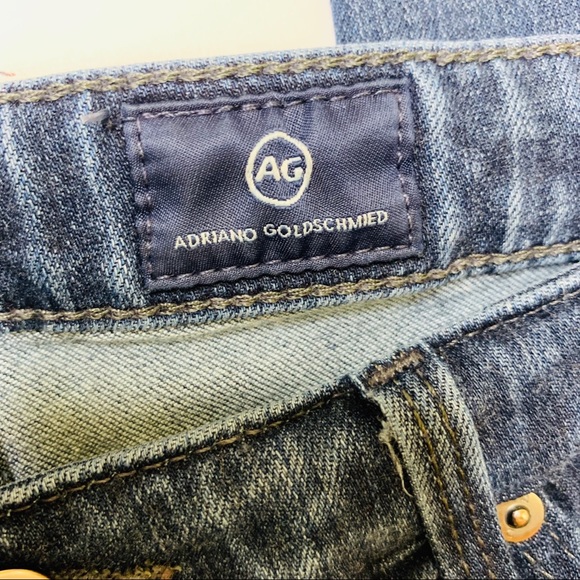 AG The Legging Ankle Skinny Denim Jeans MedWash 27 - Picture 8 of 8